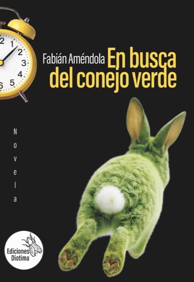 Tapa de En busca del conejo verde de Fabián Améndola