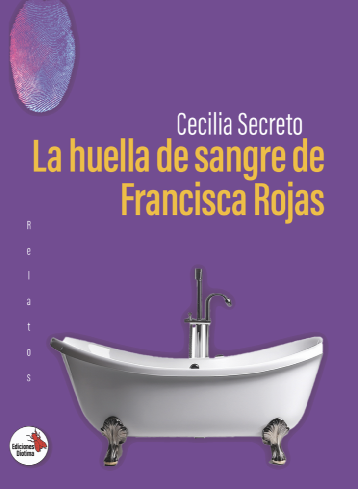 Tapa de La huella de sangre de Francisca Rojas de Cecilia Secreto