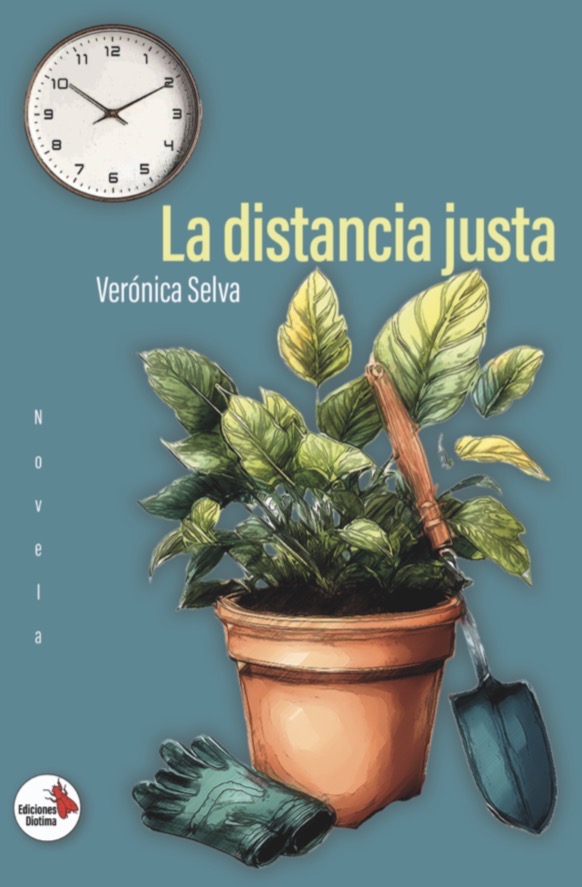 Tapa de La distancia justa de Verónica Selva