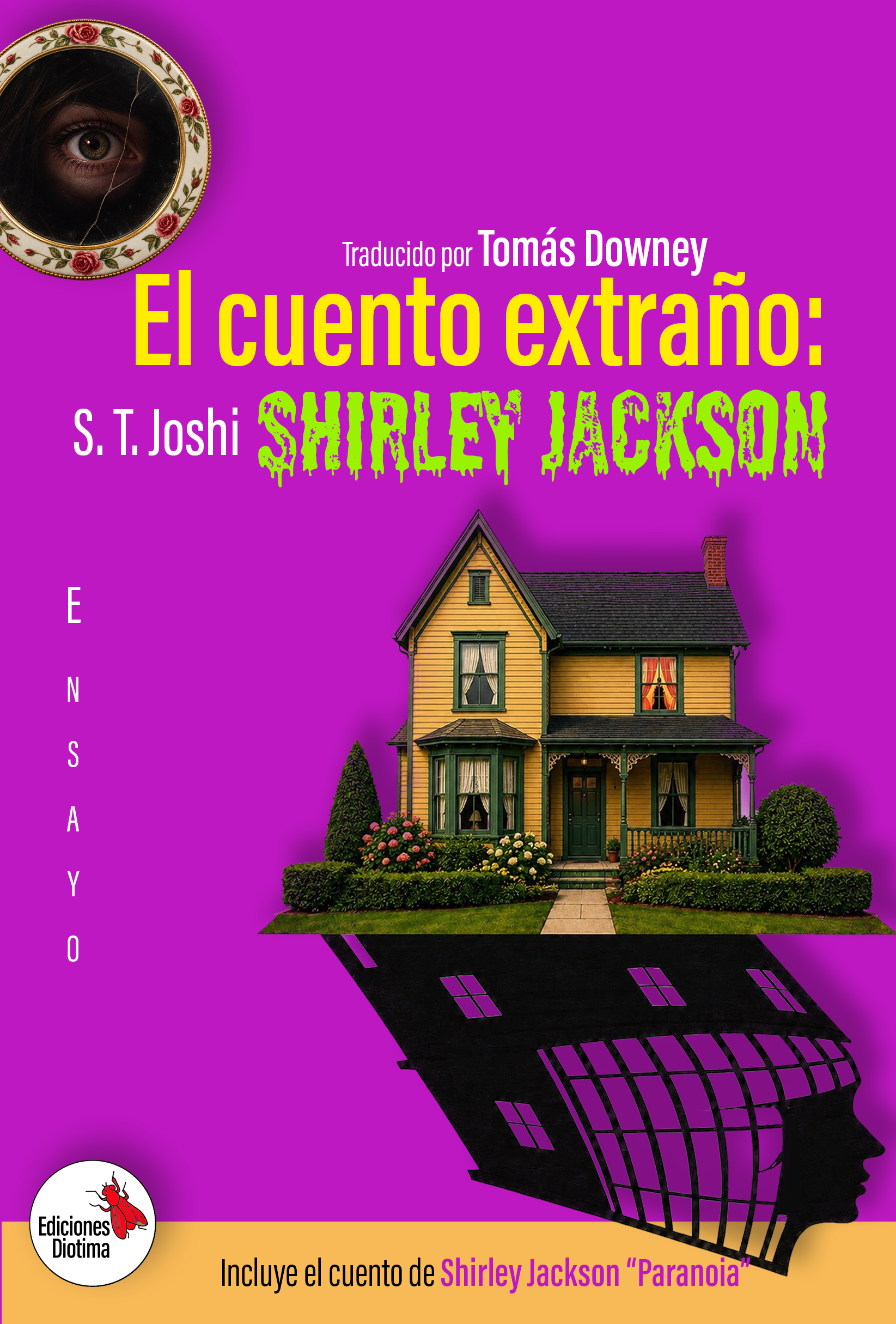Tapa de El cuento extraño: Shirley Jackson - EPUB de S. T. Joshi, traduce Tomás Downey